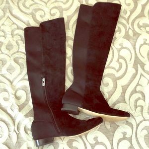 Black Suede Antonio Melani Boots